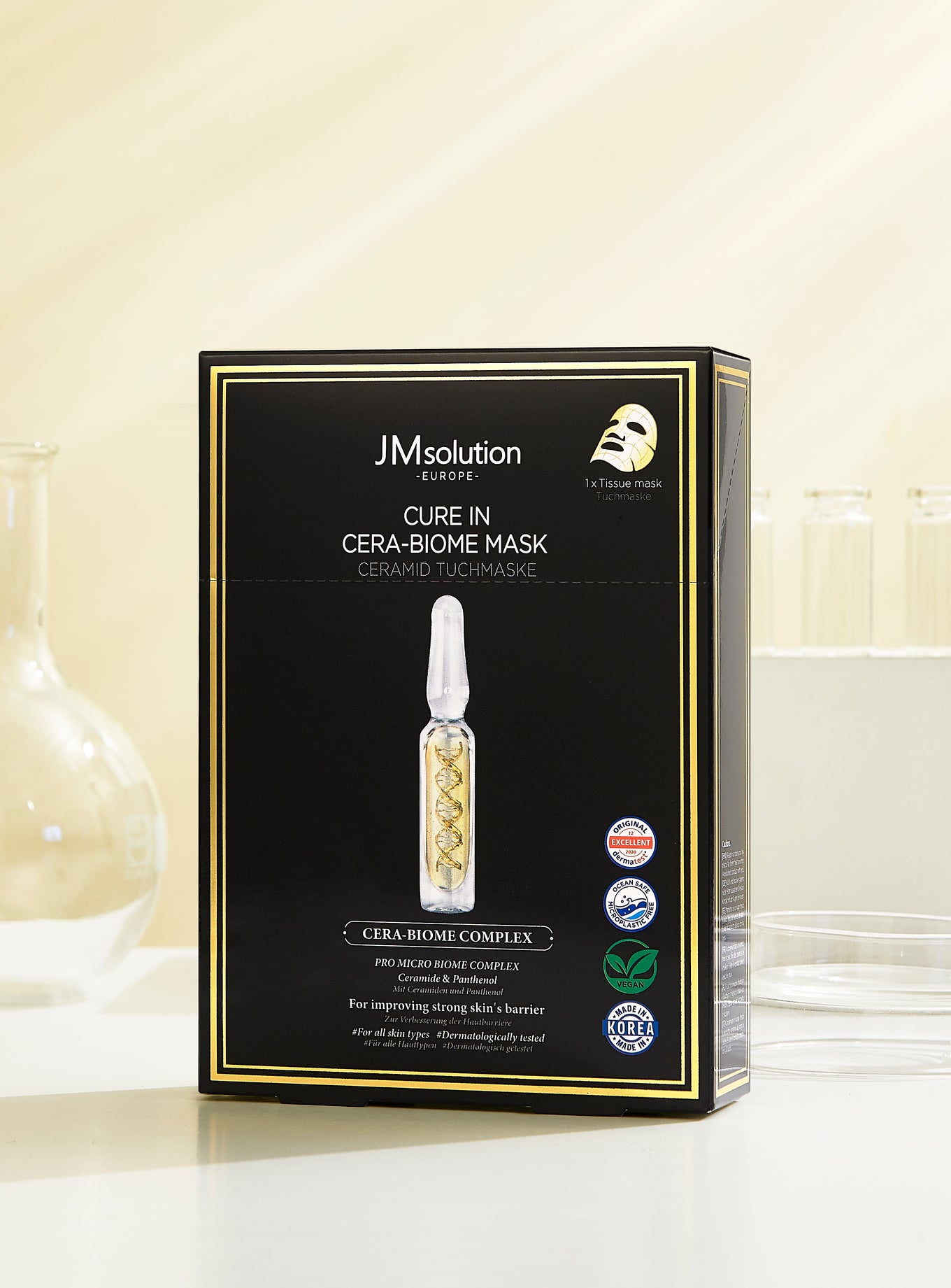 JMSOLUTION Europe CURE IN CERA-BIOME MASK 10EA