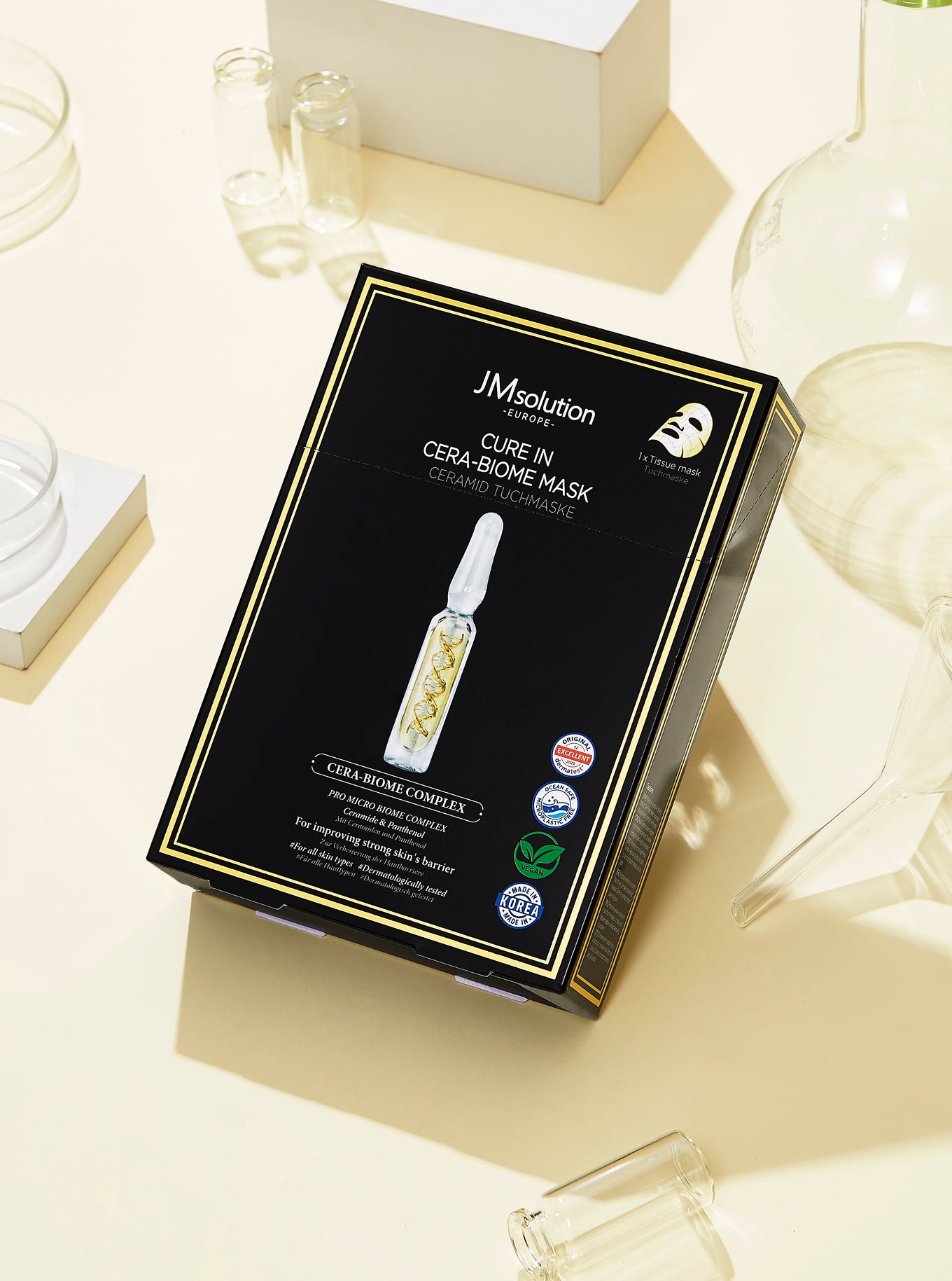 JMSOLUTION Europe CURE IN CERA-BIOME MASK 10EA