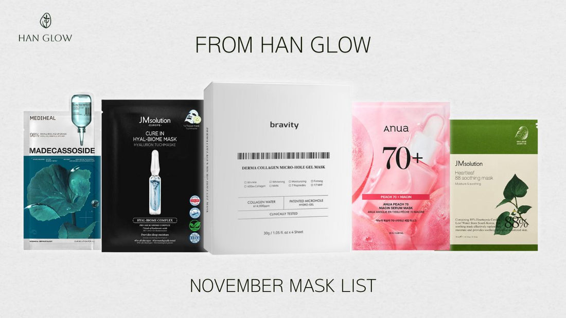 Han Glow November’s First Mask Subscription Service is Here!