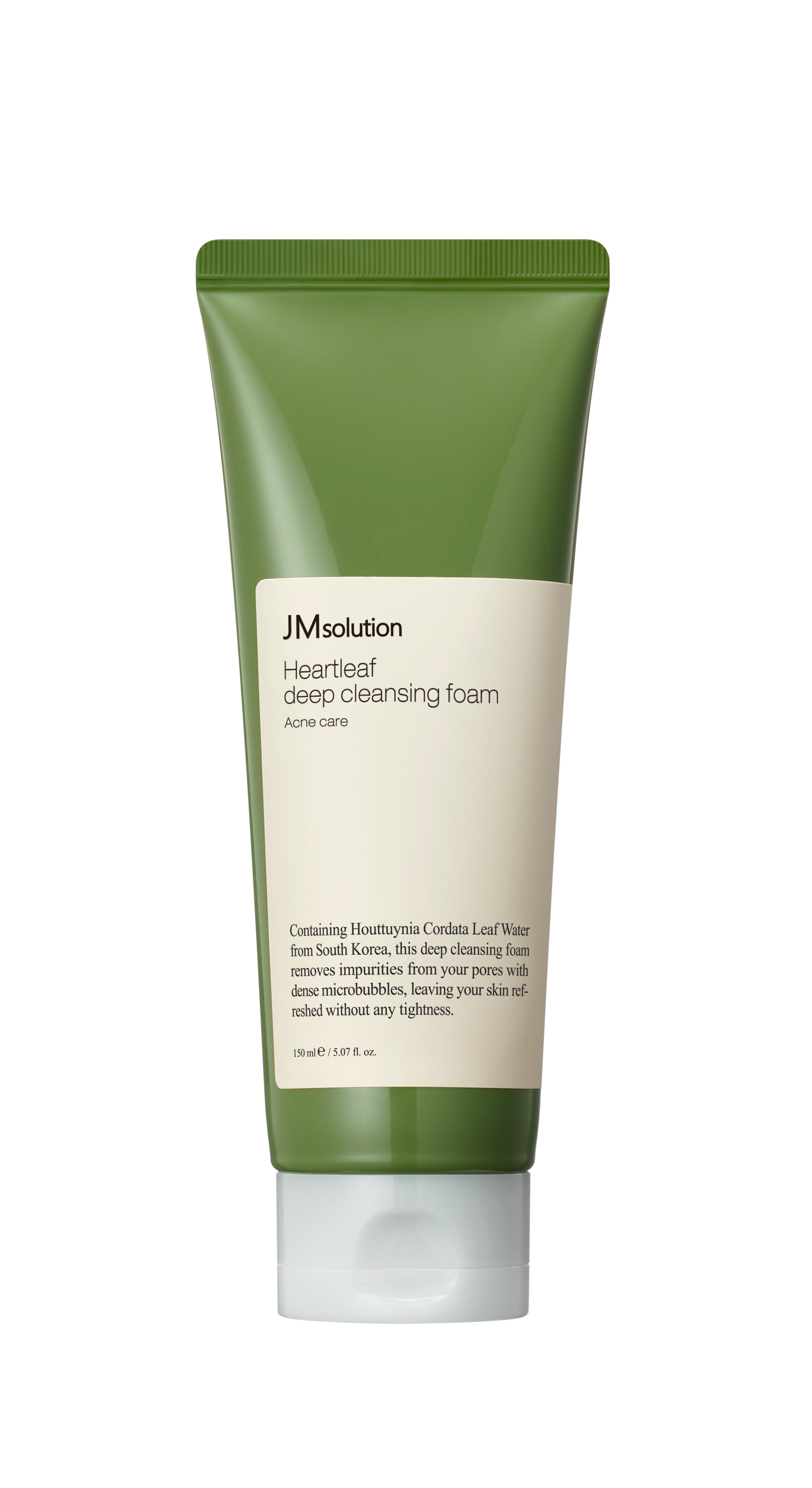 JMSOLUTION HEARTLEAF DEEP CLEANSING FOAM 150ml