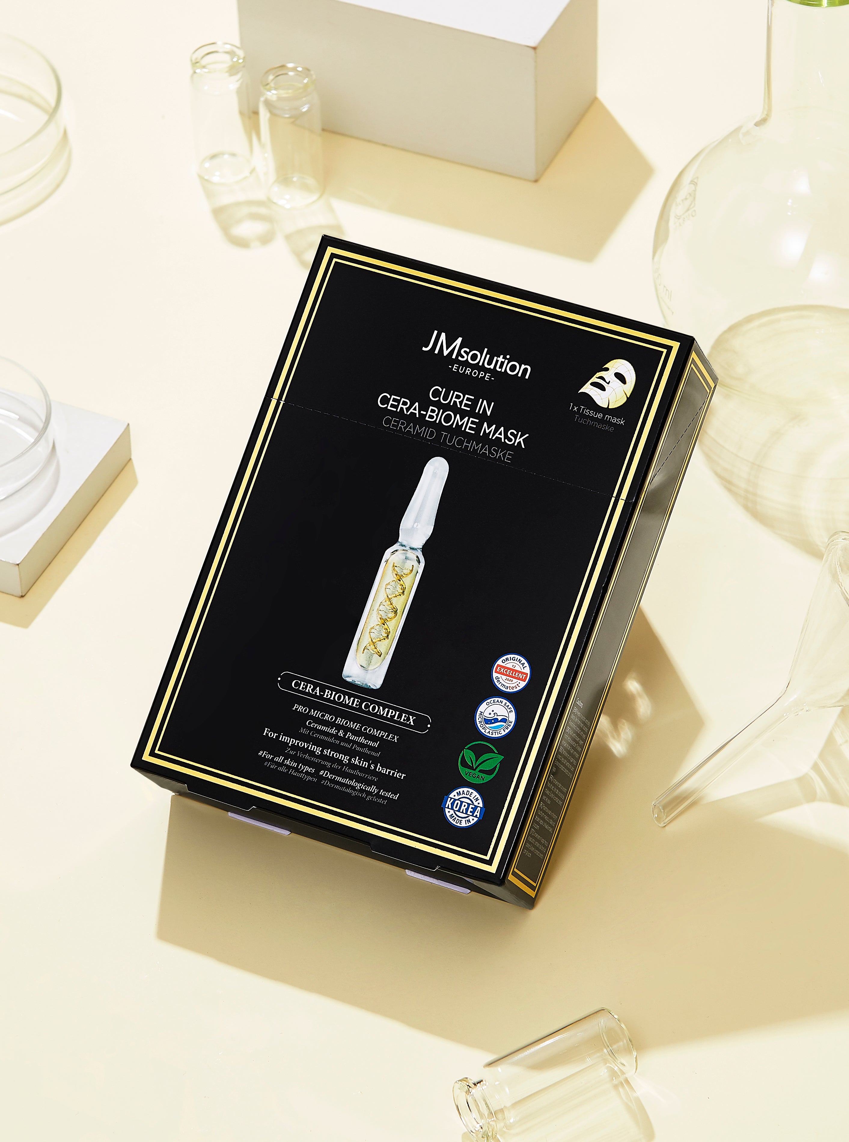 JMSOLUTION Europe CURE IN CERA-BIOME MASK 10EA