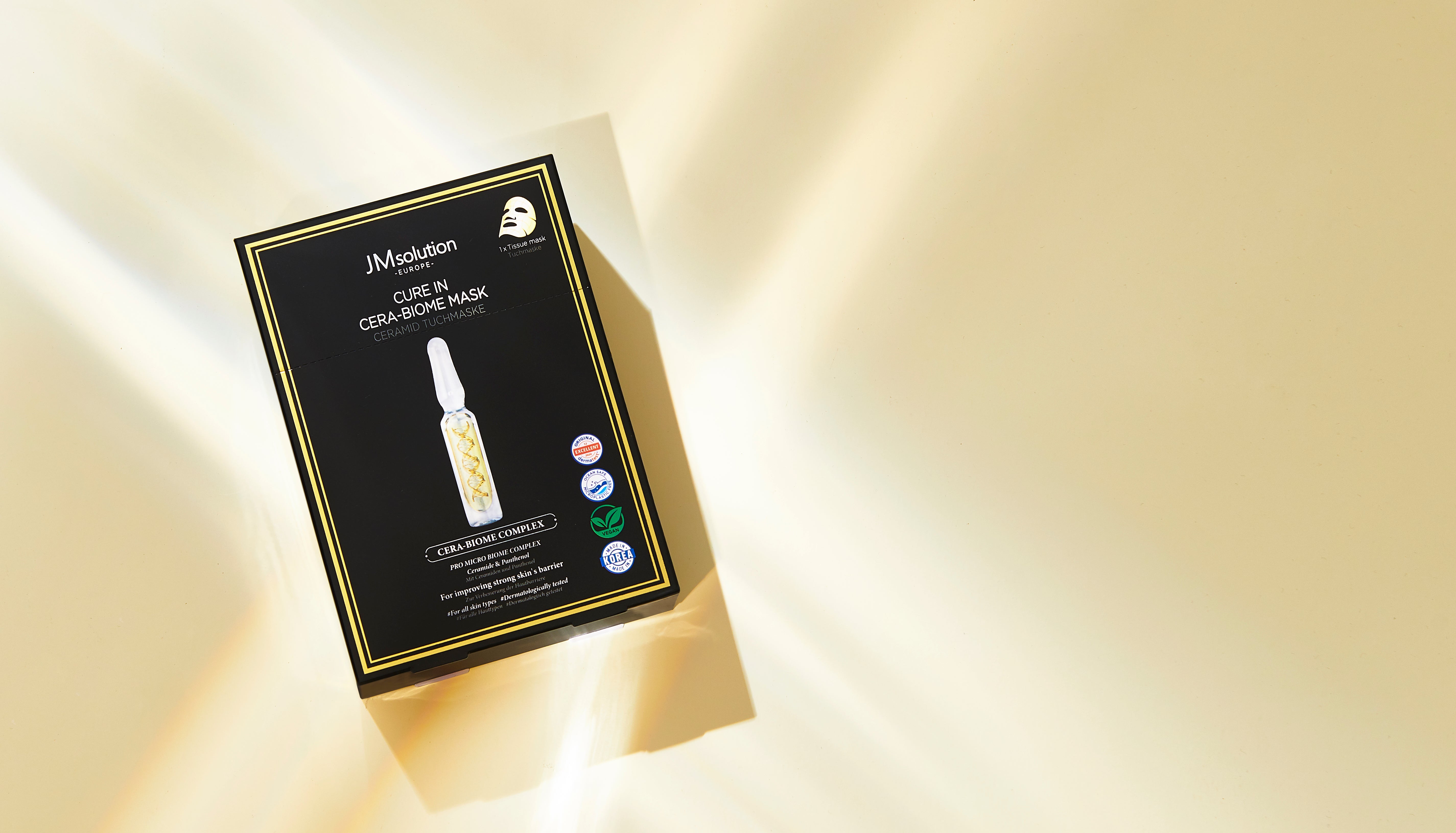 JMSOLUTION Europe CURE IN CERA-BIOME MASK 10EA