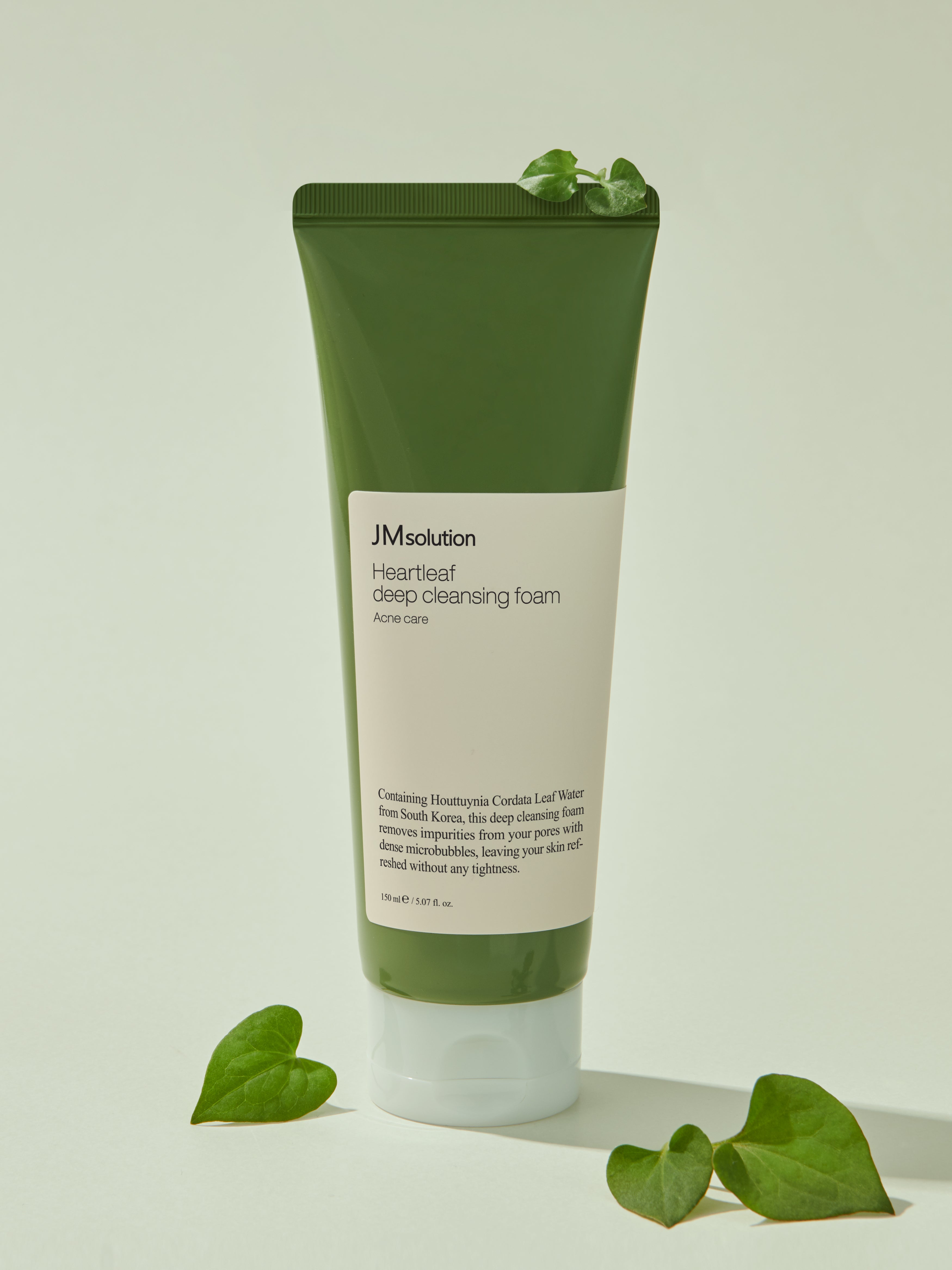 JMSOLUTION HEARTLEAF DEEP CLEANSING FOAM 150ml