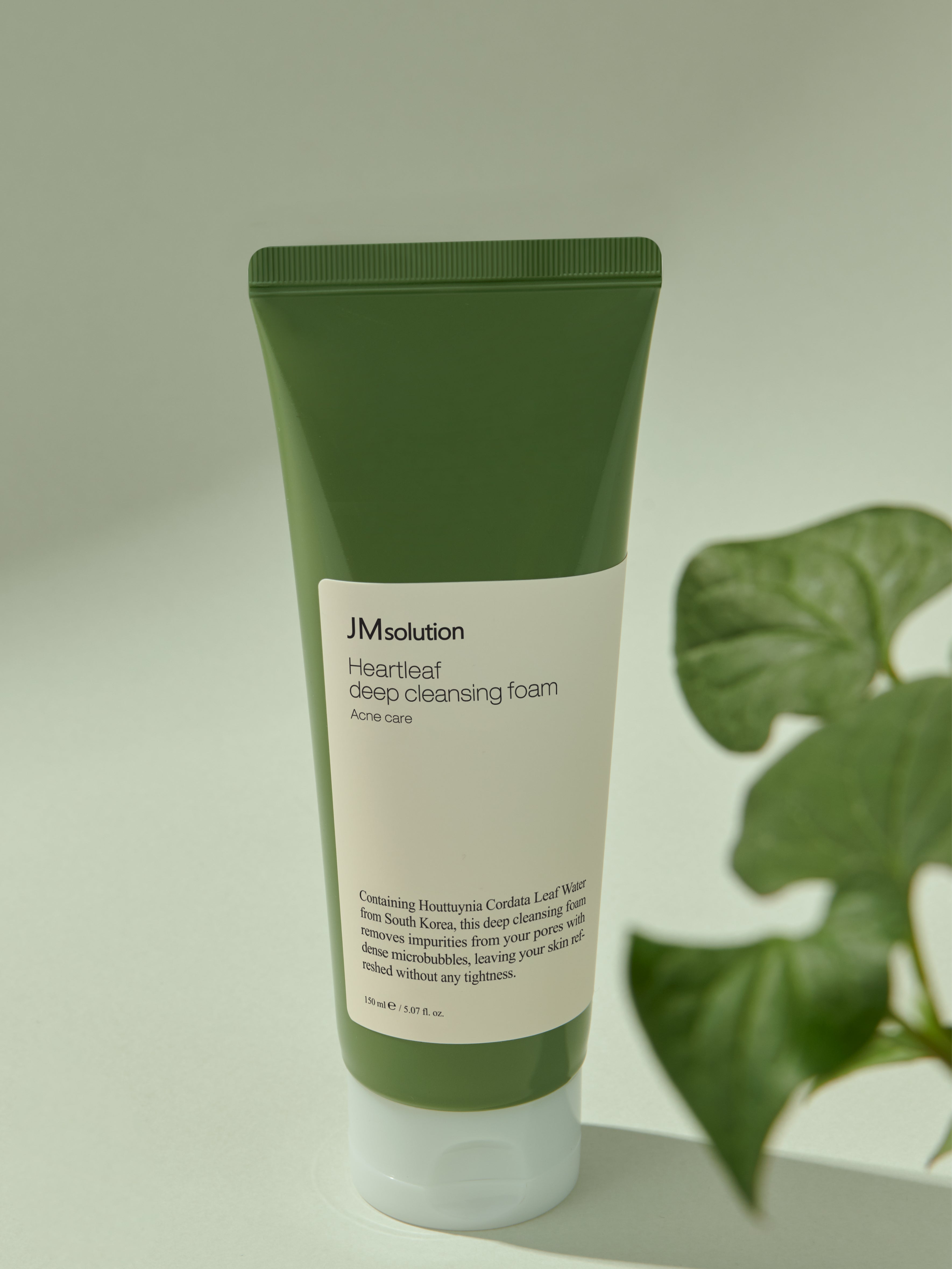 JMSOLUTION HEARTLEAF DEEP CLEANSING FOAM 150ml