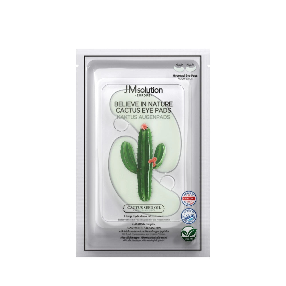 JMSOLUTION Europe BELIEVE IN NATURE CACTUS EYE PADS 30EA