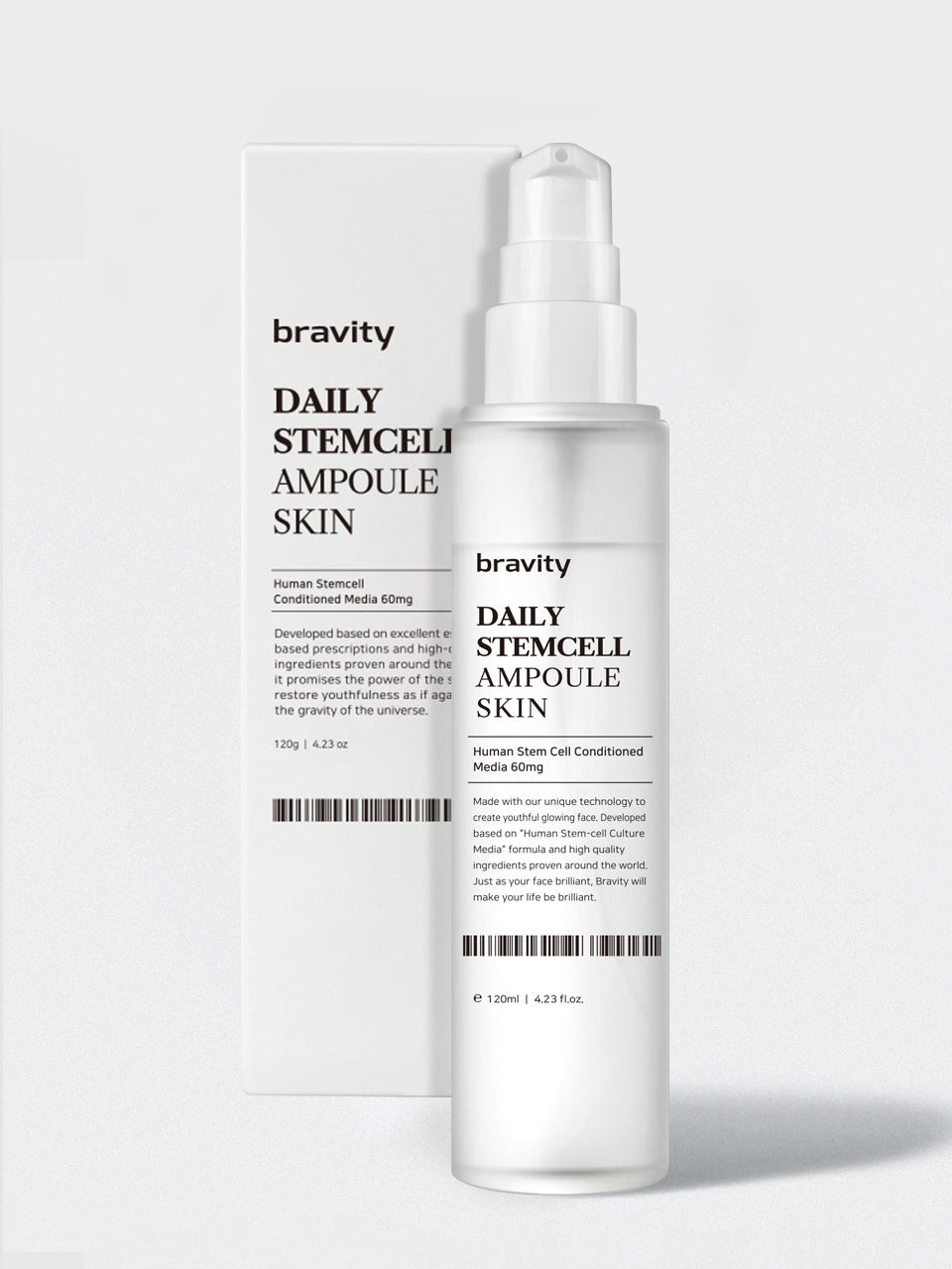 BRAVITY Daily Stem Cell Skin, Lotion Set