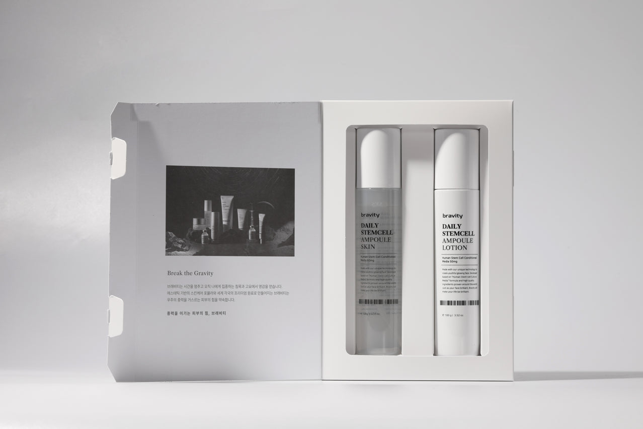 BRAVITY Daily Stem Cell Skin, Lotion Set