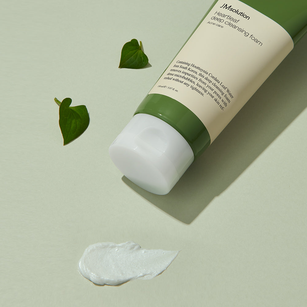 JMSOLUTION HEARTLEAF DEEP CLEANSING FOAM 150ml