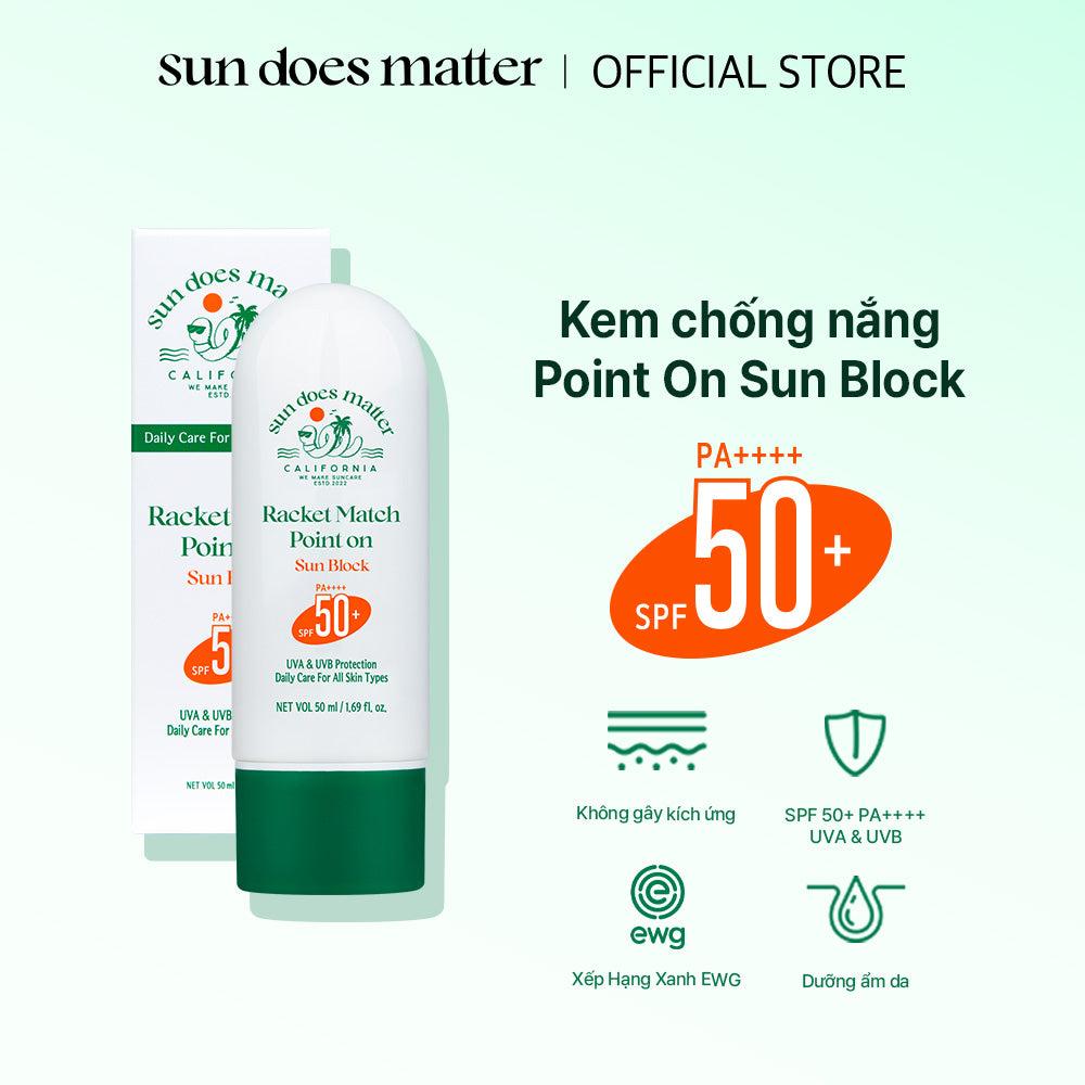 SDM Racket Match Point On Sun Block (50 ml)