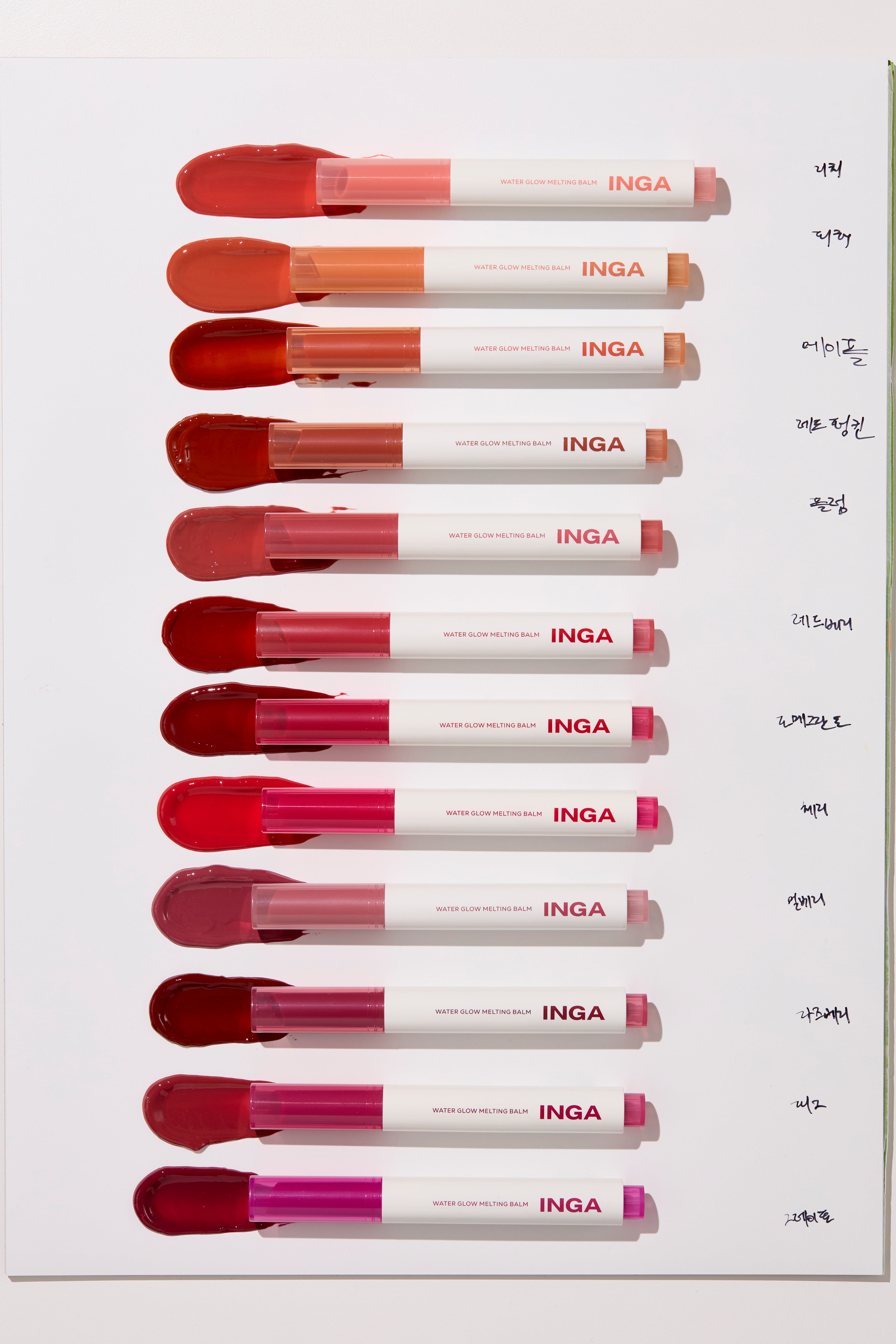 INGA WATER GLOW MELTING BALM (12color)