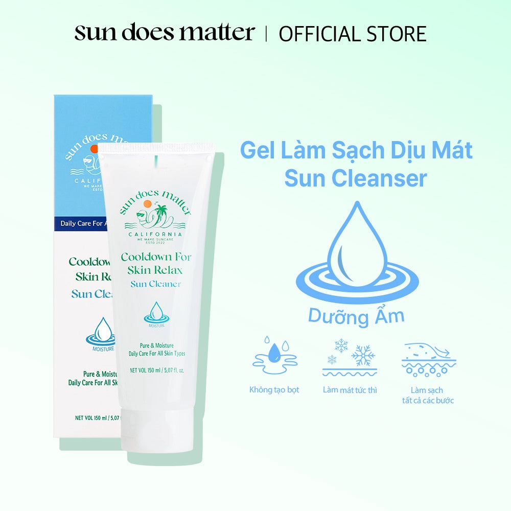 SDM Cooldown For Skin Relax Sun Cleaner (150ml)