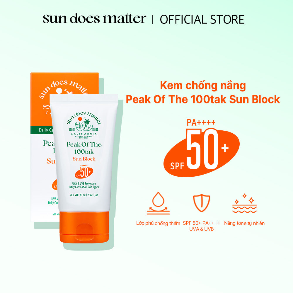 SDM Peak Of The 100tak Sun Block (70 ml)