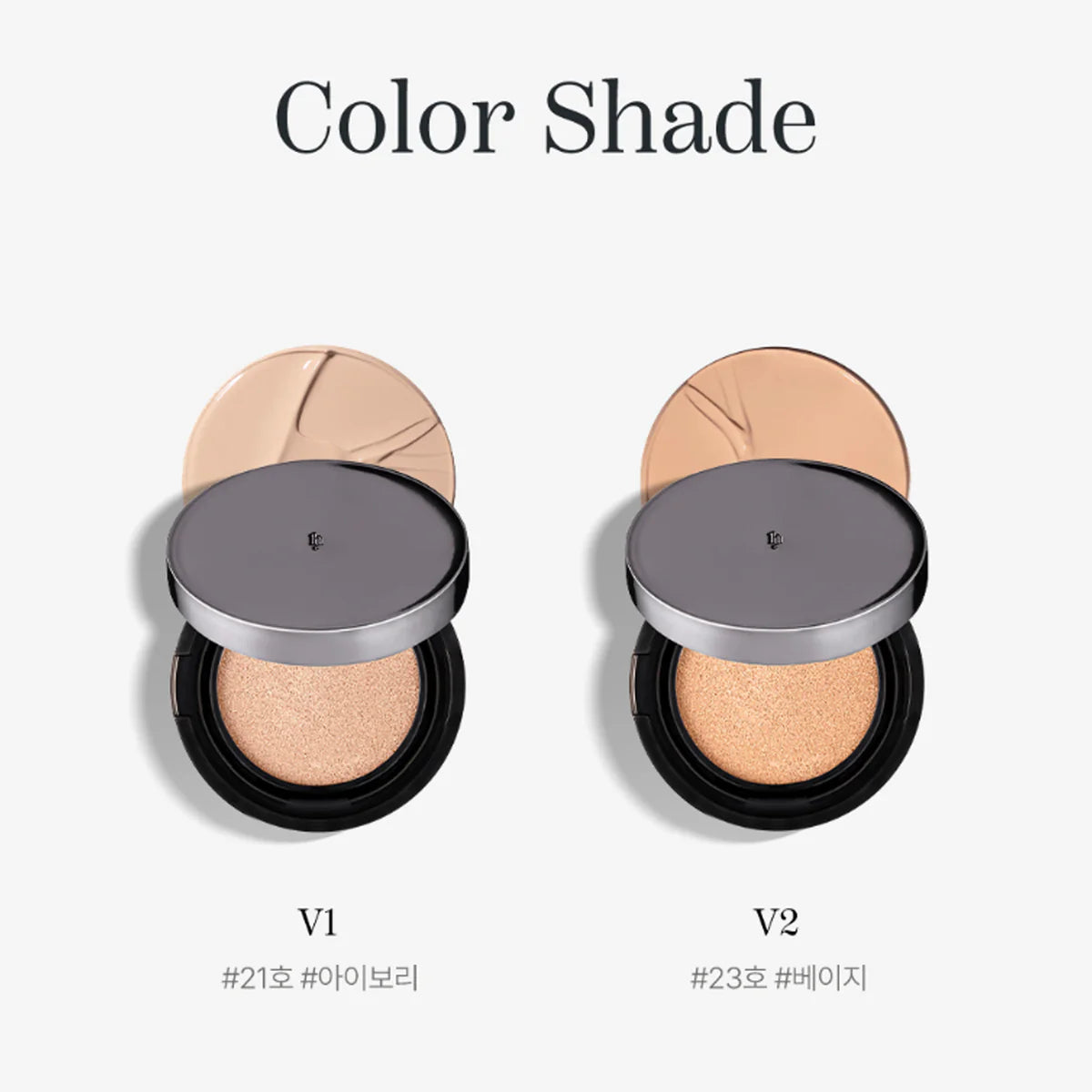 Hevvy Makeup Gleaming Skin H Cushion / Semi Matte (+refill) 10g