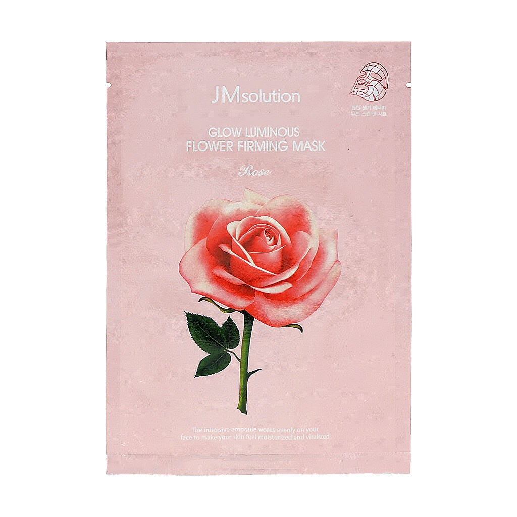 JMSOLUTION GLOW LUMINOUS FLOWER FIRMING MASK 10pcs