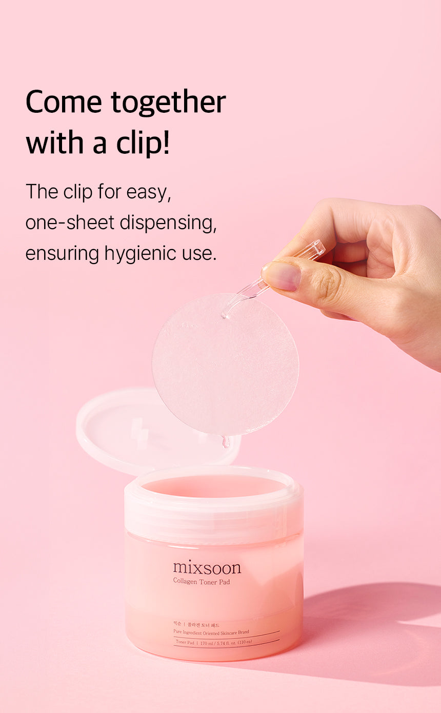 MIXSOON Collagen Toner Pad 110EA
