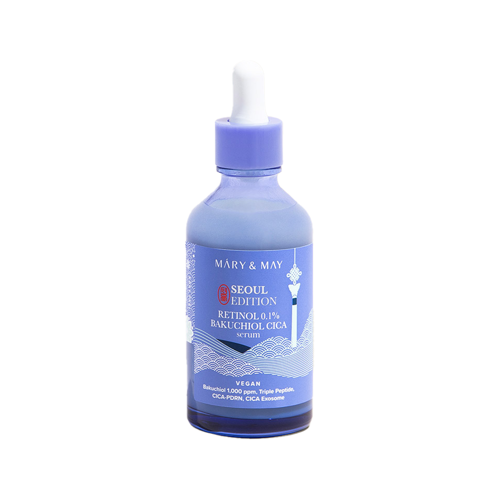 Mary&May [Seoul Edition] Retinol 0.1% Bakuchiol Cica Serum 80ml