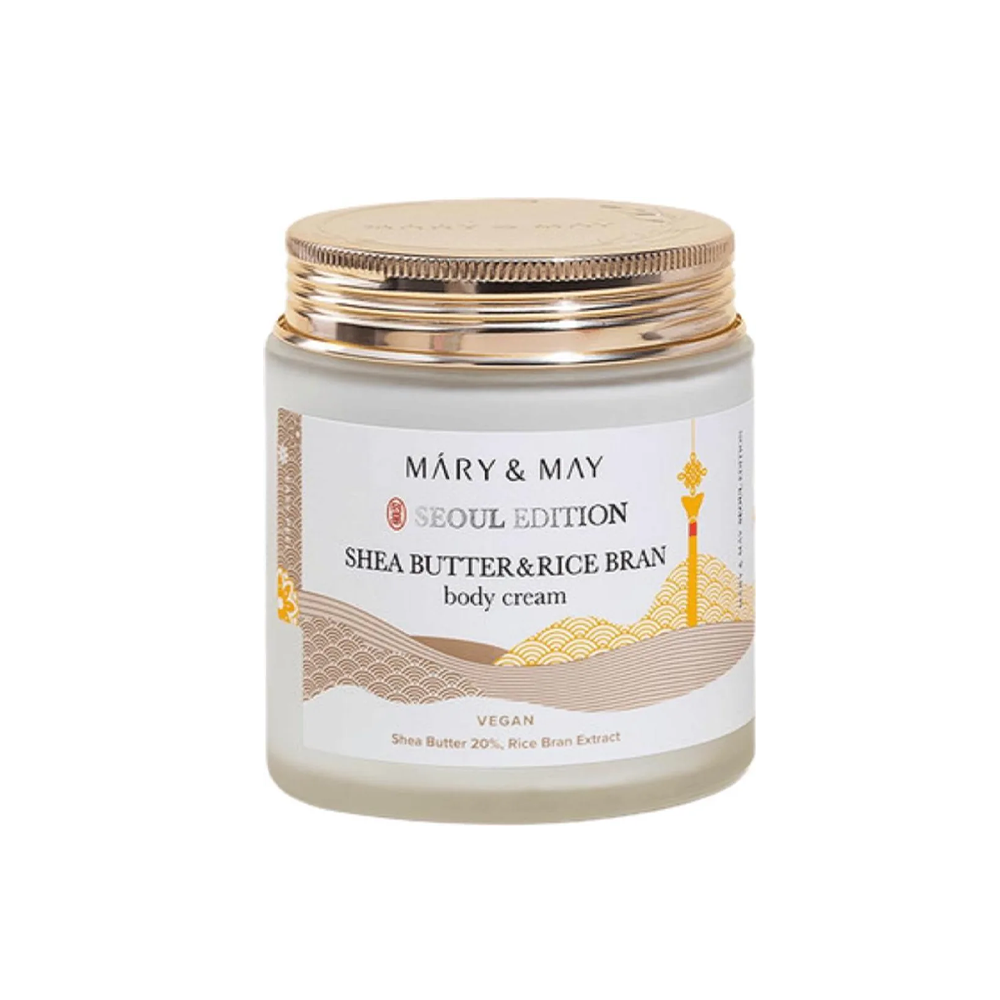 Mary&May [Seoul Edition] Shea Butter & Rice Bran Body Cream 250ml
