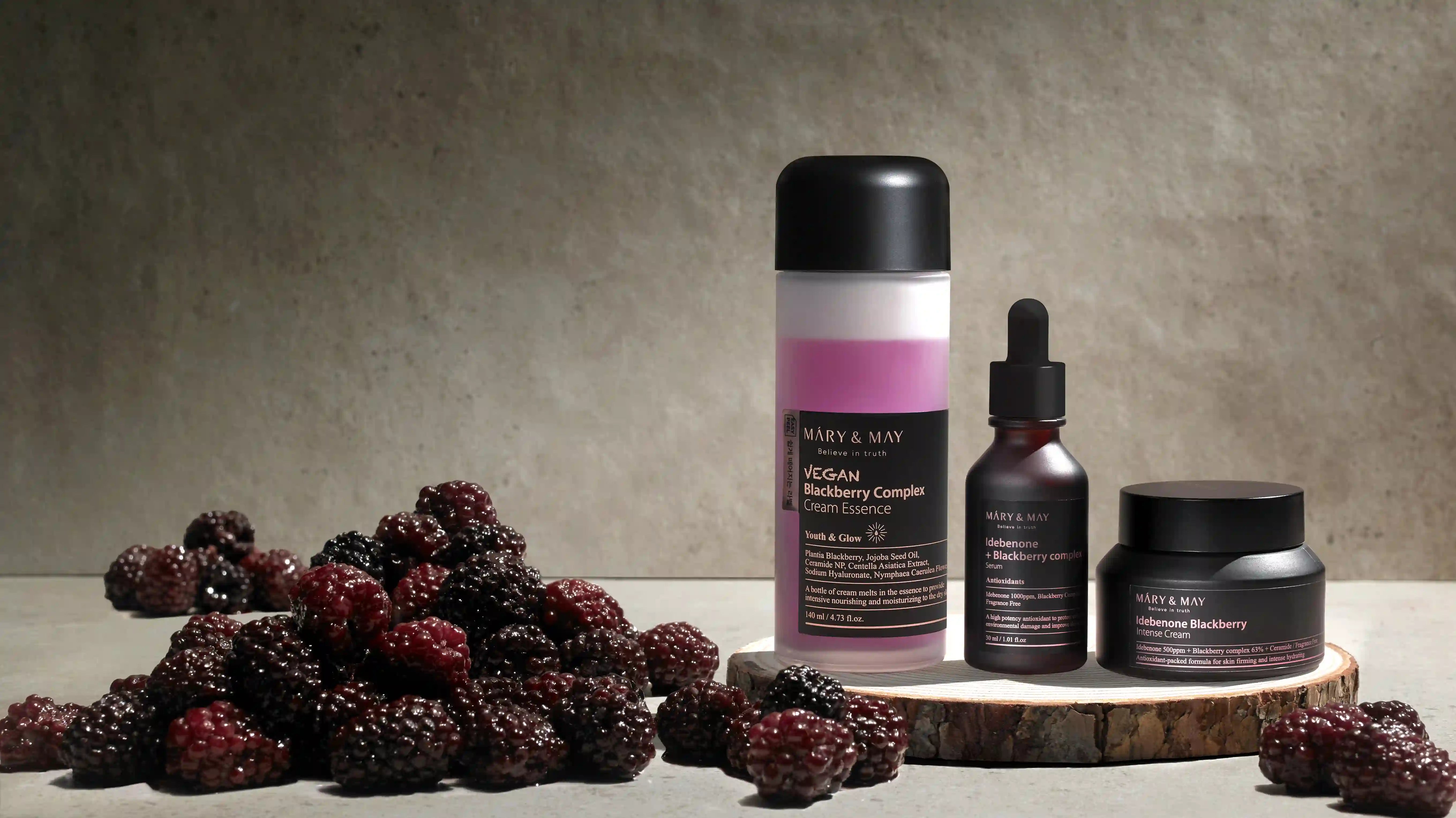 Mary&May Vegan Blackberry Complex Cream Essence 140ml