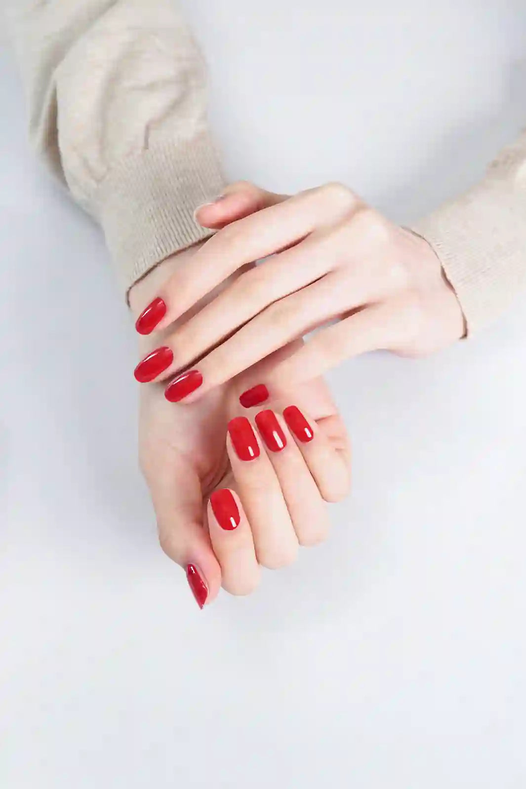 Vavacoco Volume Wrap Nail & Pedi (34pcs) - RED APPLE