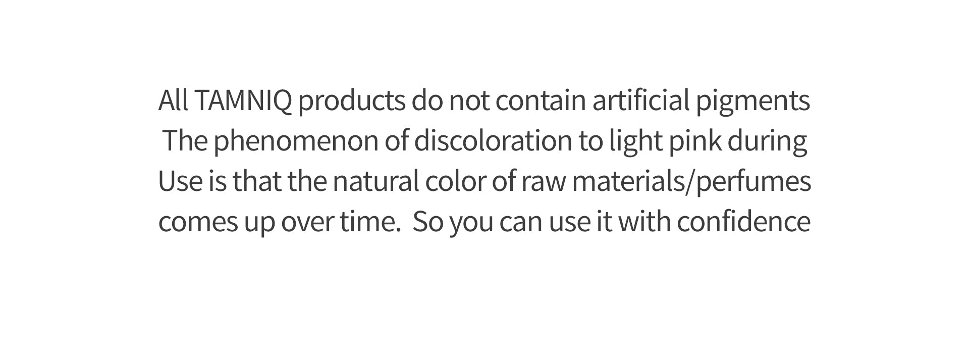 TAMNIQ Perfume Body Lotion 500ml