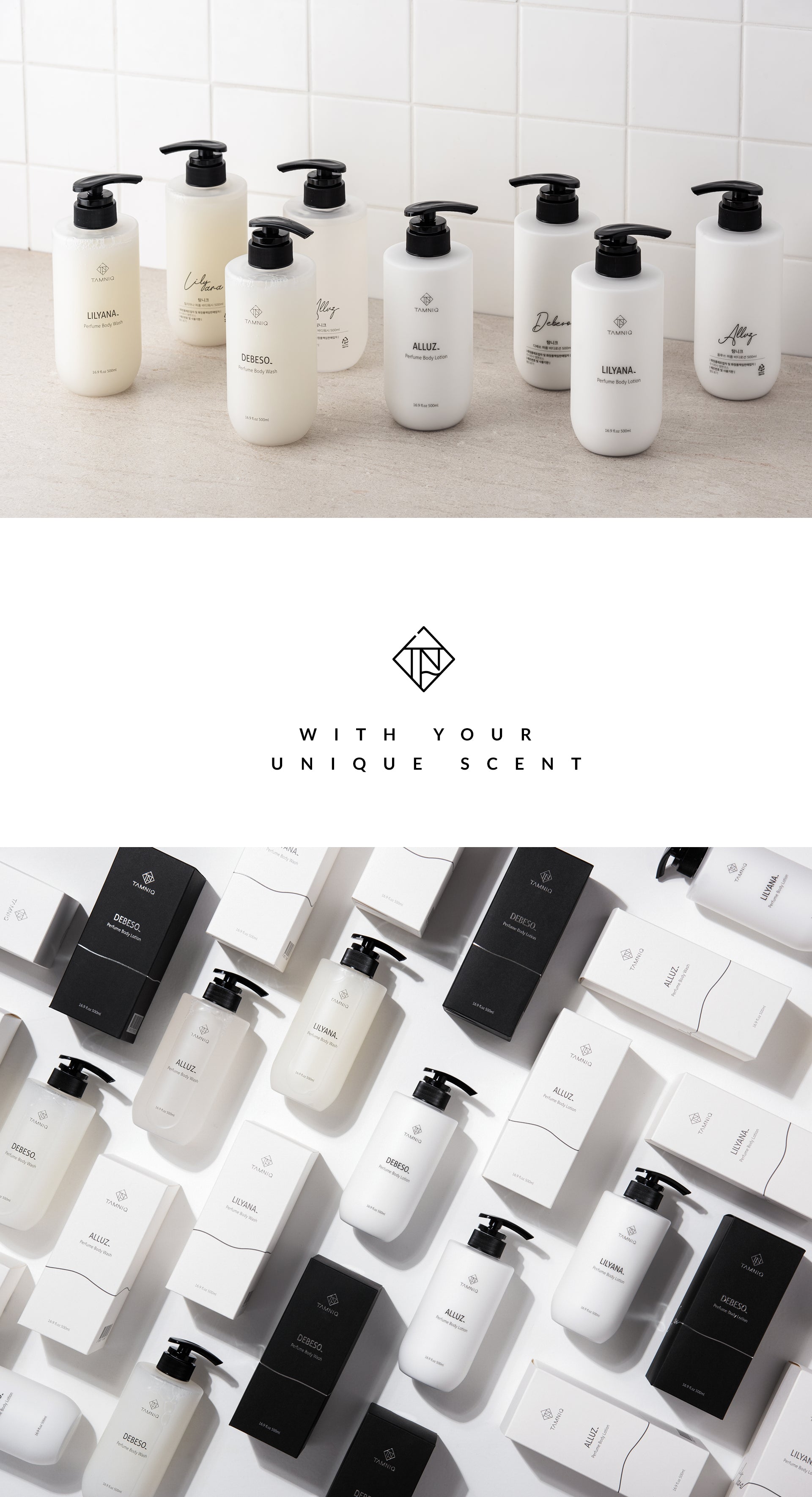 TAMNIQ Perfume Body Lotion 500ml