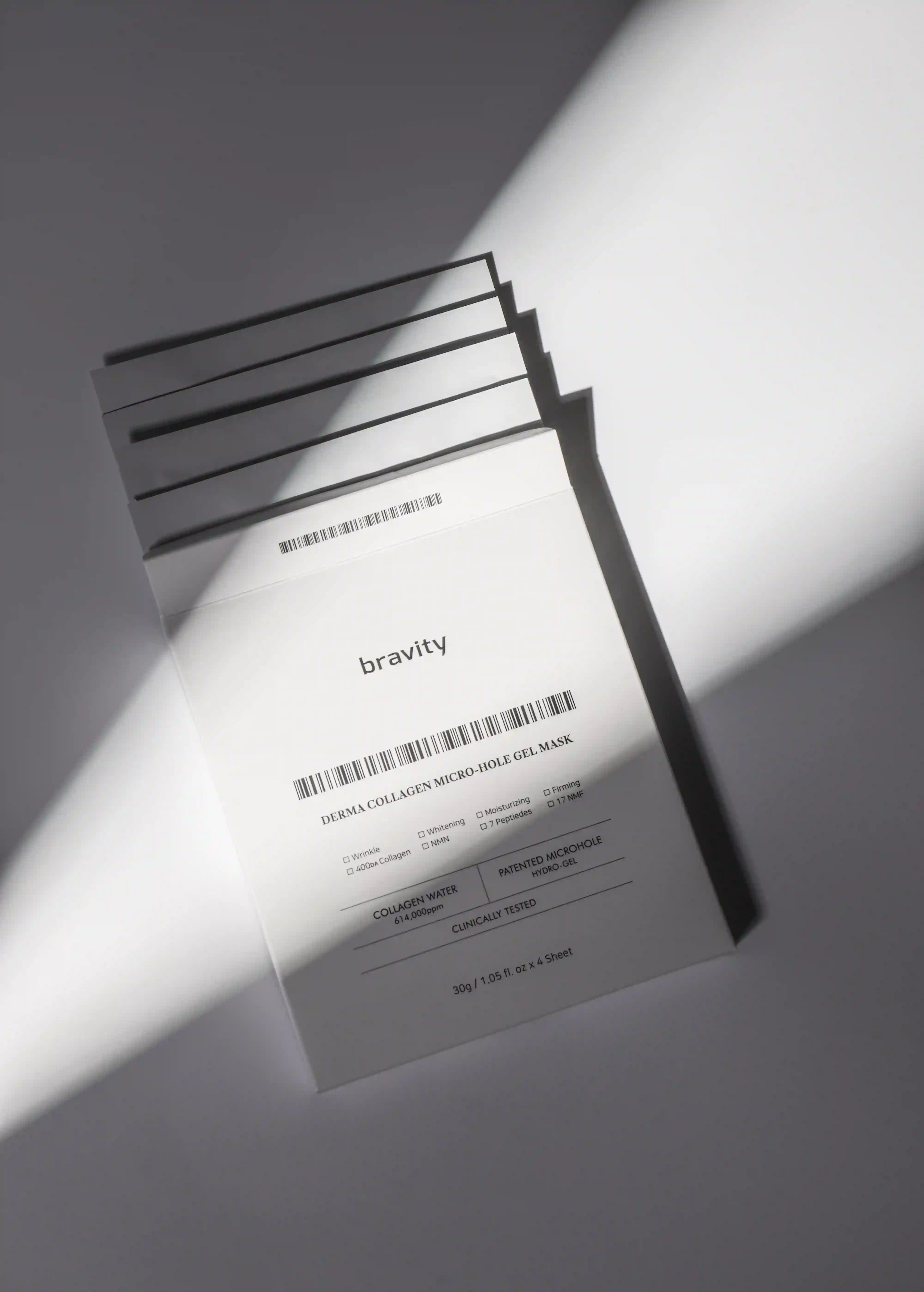 BRAVITY Derma Collagen Micro-hole Gel Mask 4EA