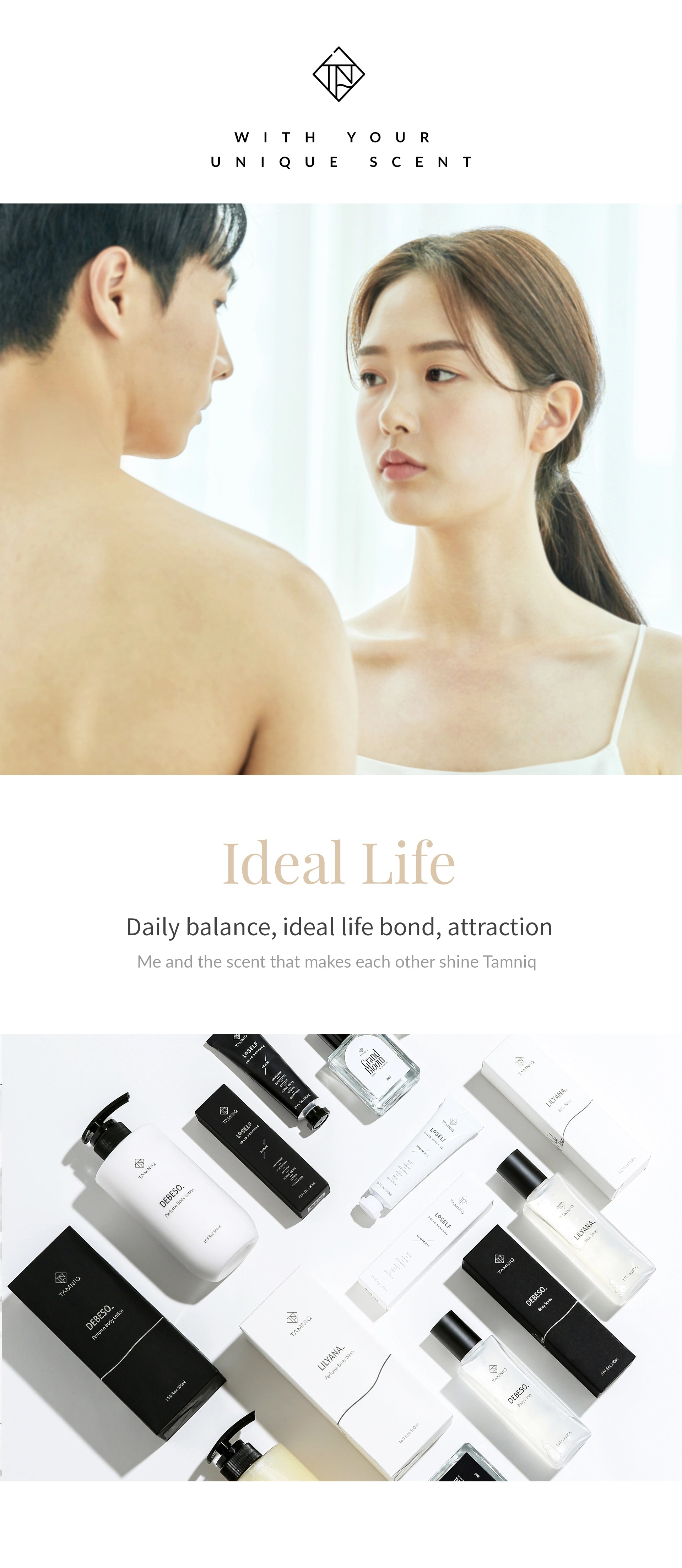 TAMNIQ Loself Solid Perfume (Woman/Man) 30ml