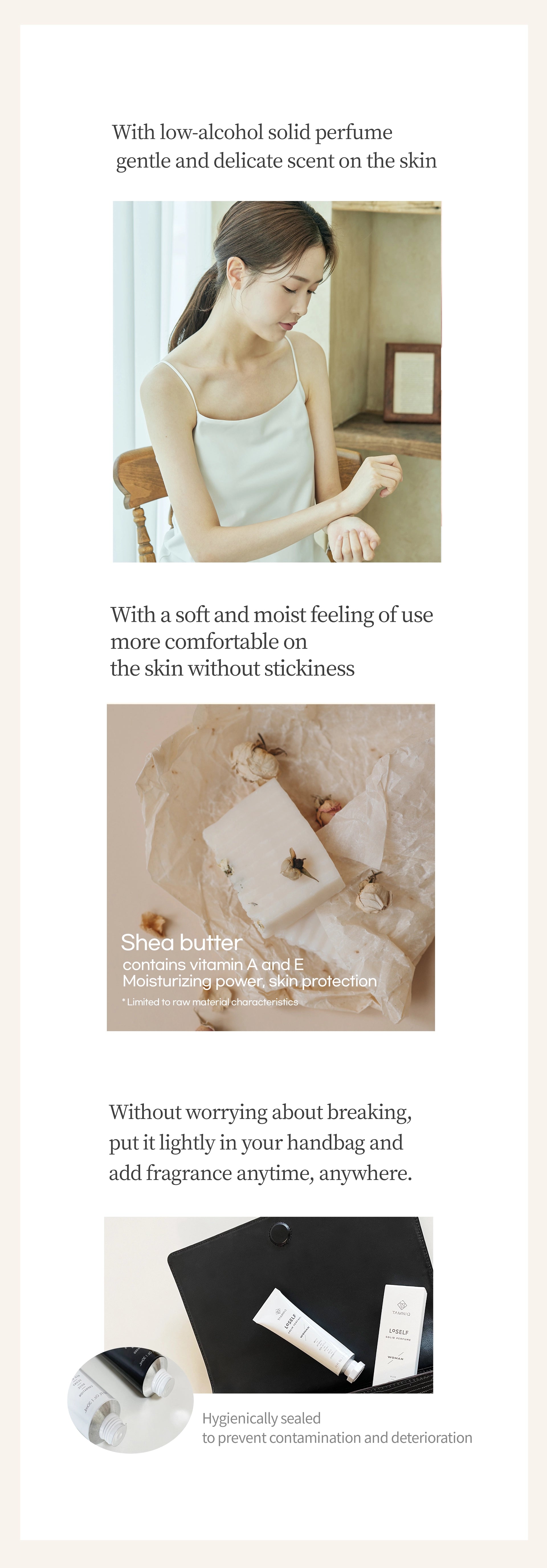 TAMNIQ Loself Solid Perfume (Woman/Man) 30ml