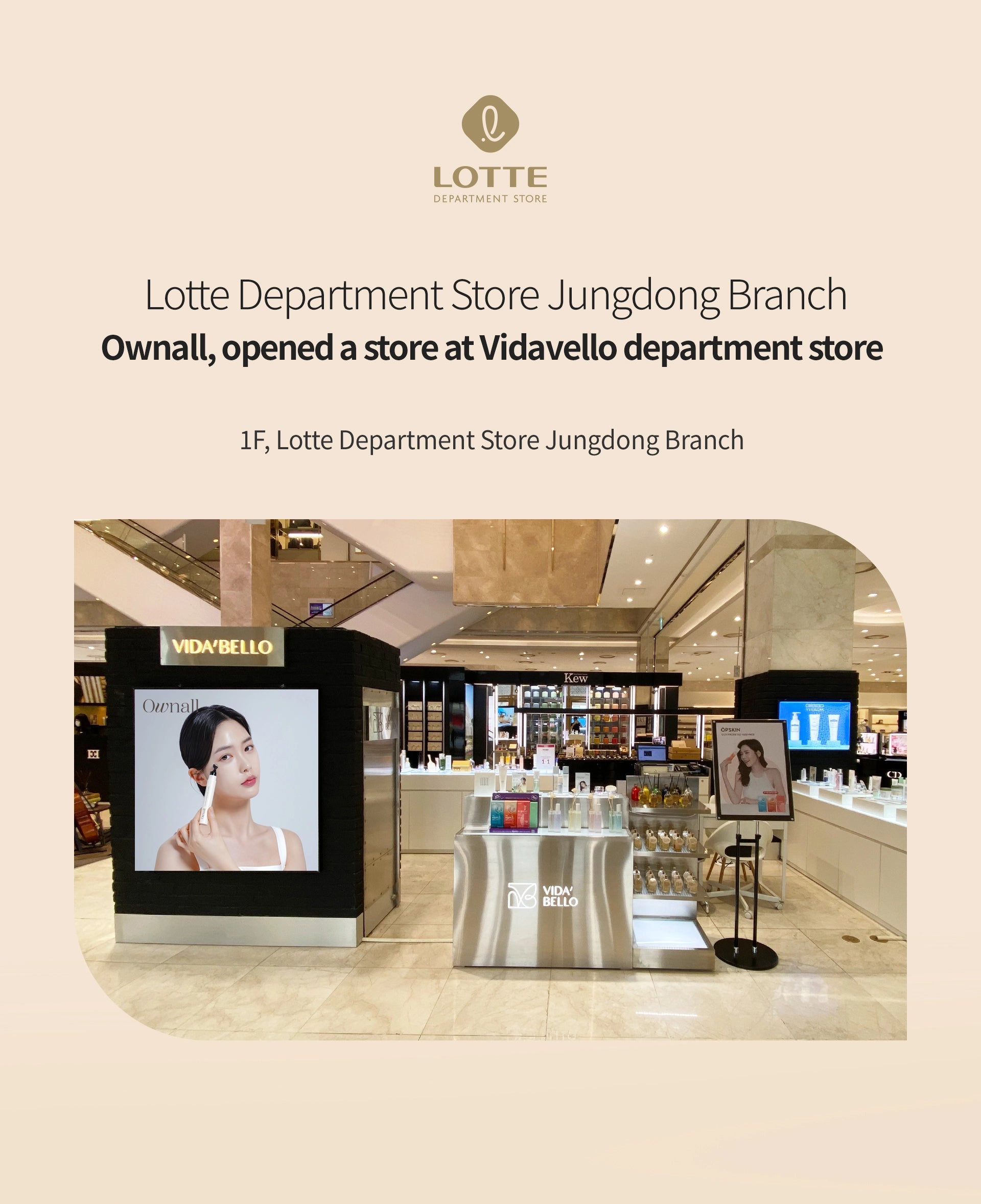 OWNALL Collagen Lifting  Rolling Eye Cream