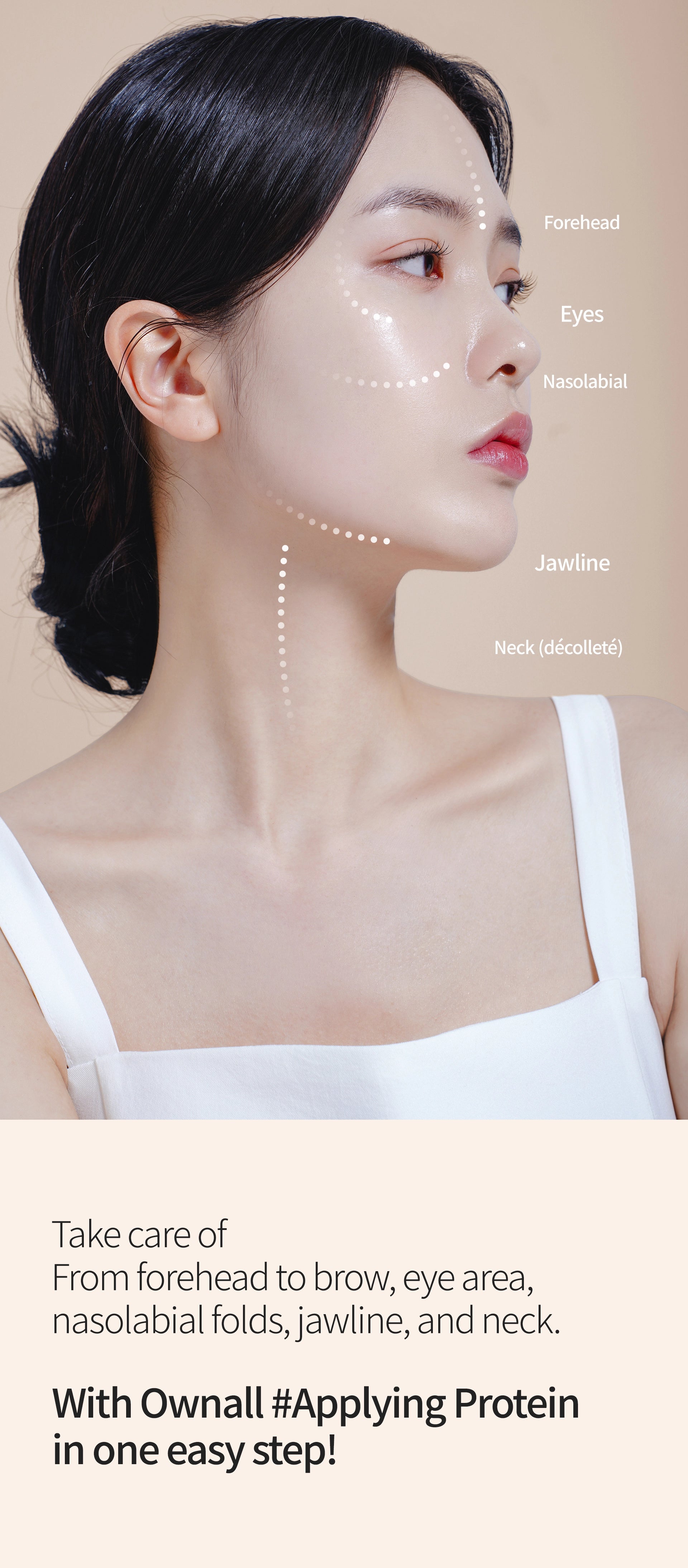 OWNALL Collagen Lifting  Rolling Eye Cream