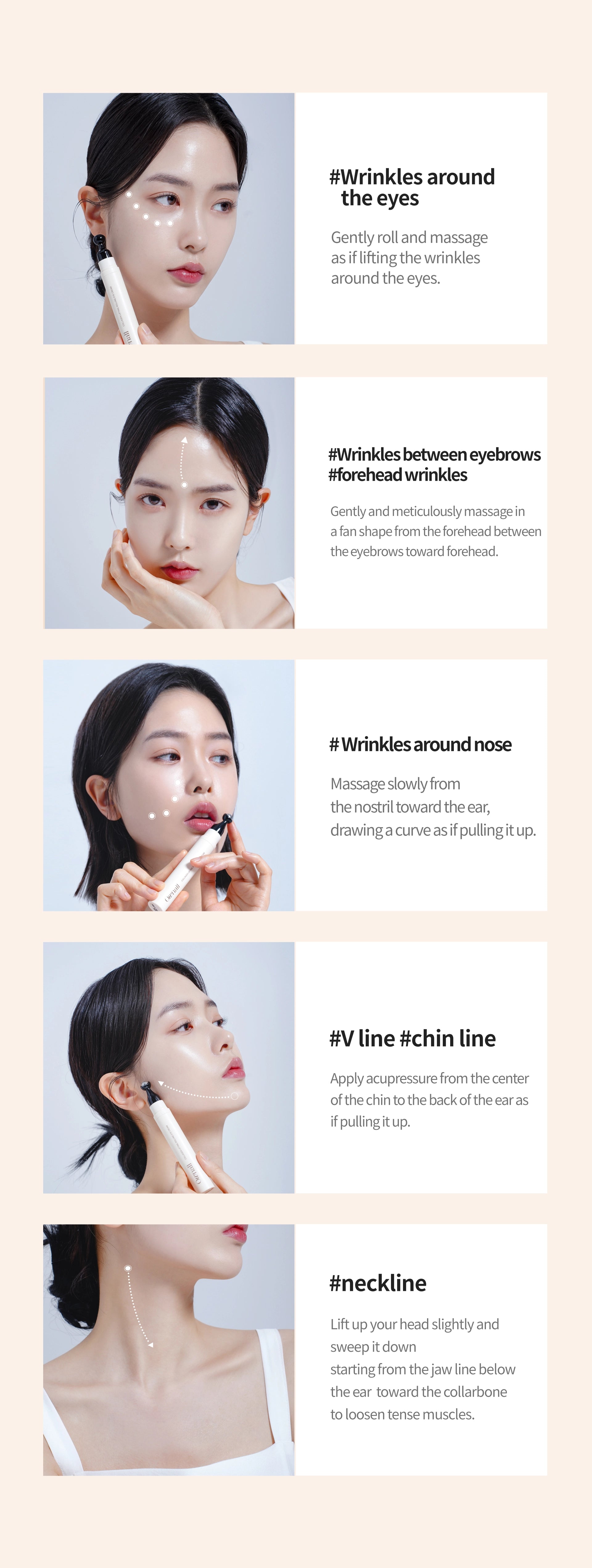 OWNALL Collagen Lifting  Rolling Eye Cream