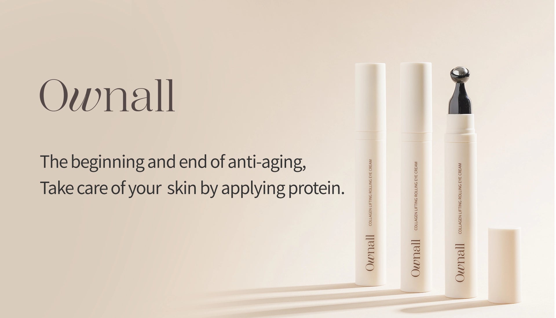 OWNALL Collagen Lifting  Rolling Eye Cream