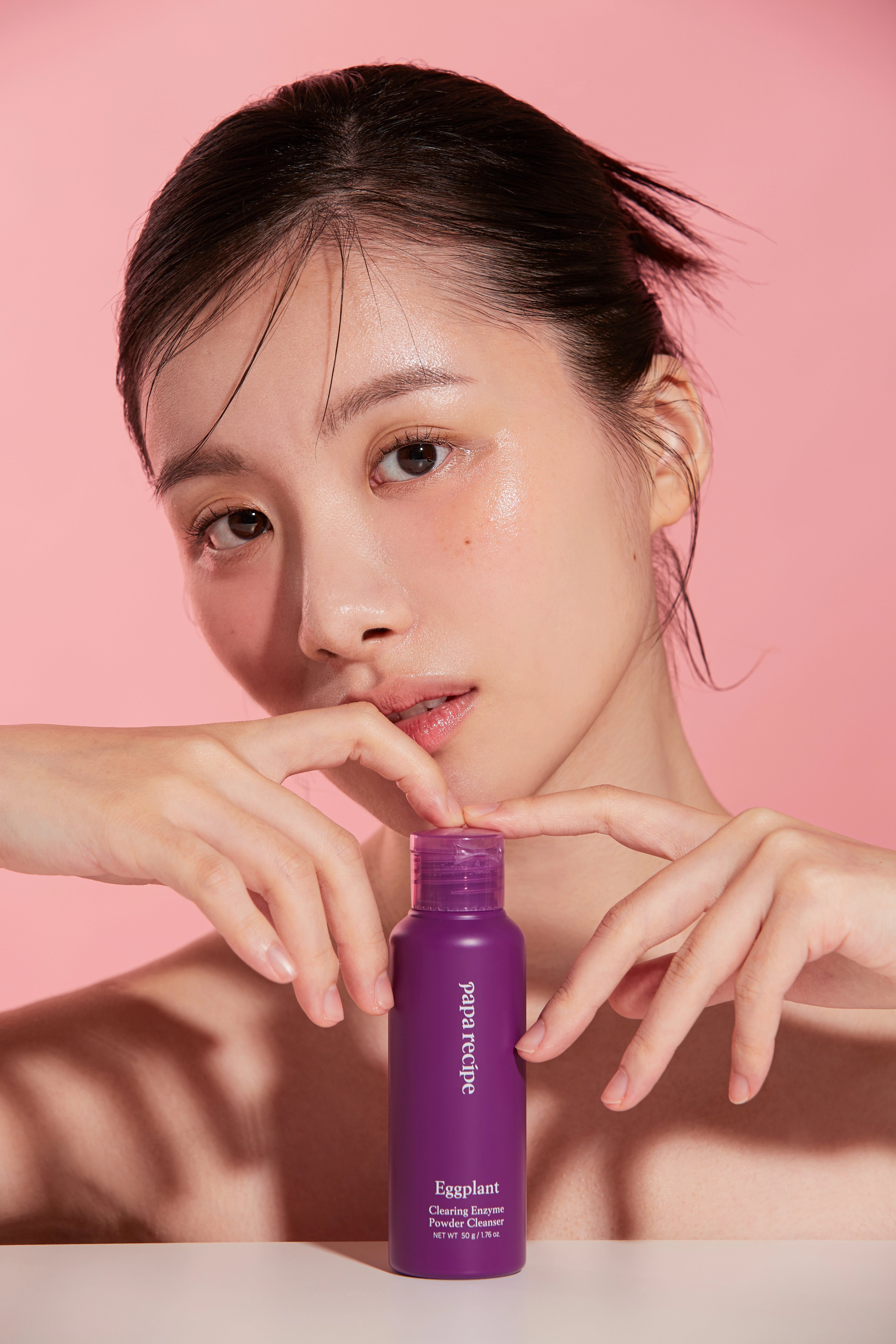 وصفة بابا - منظف مسحوق إنزيم الباذنجان المنظف