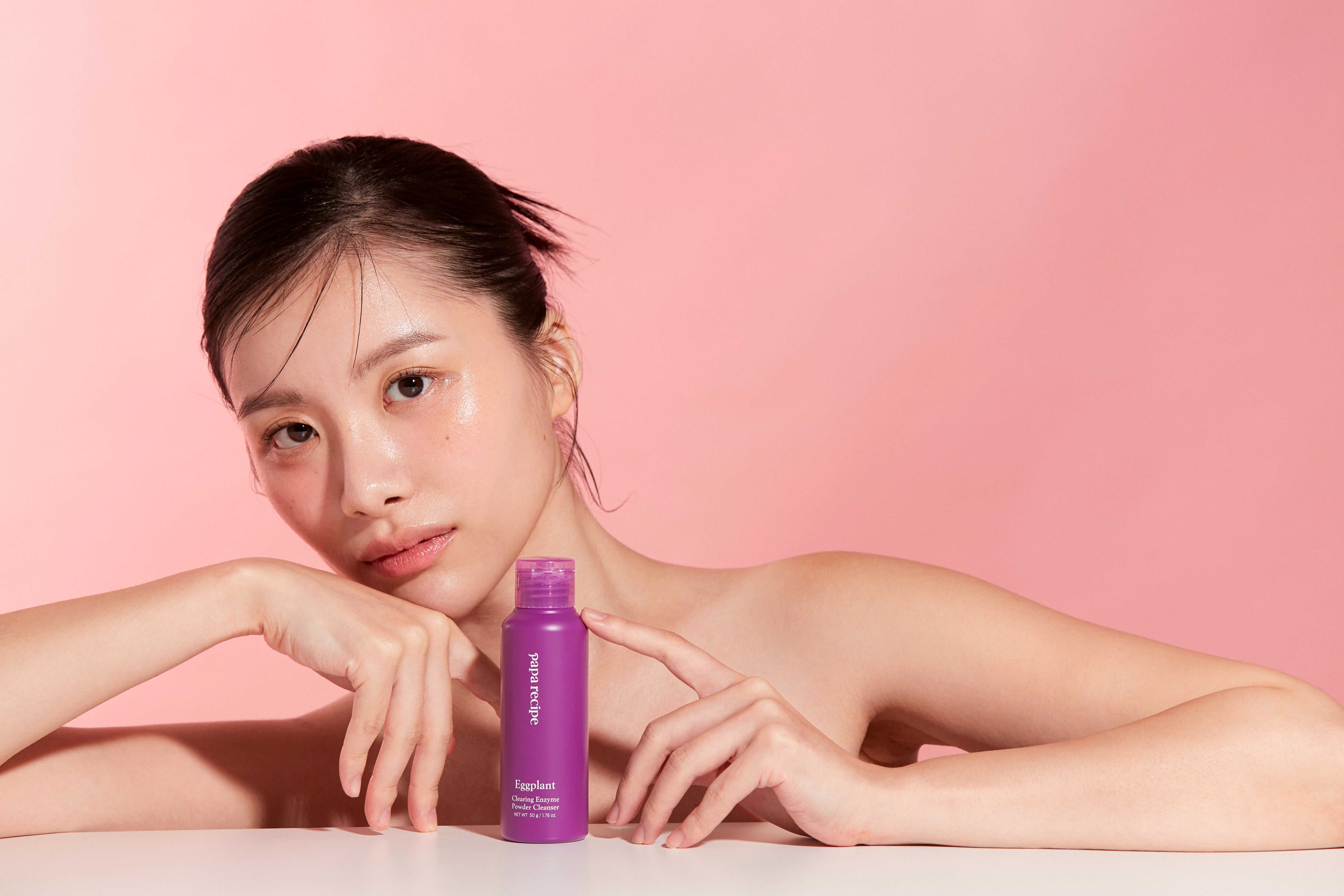 وصفة بابا - منظف مسحوق إنزيم الباذنجان المنظف