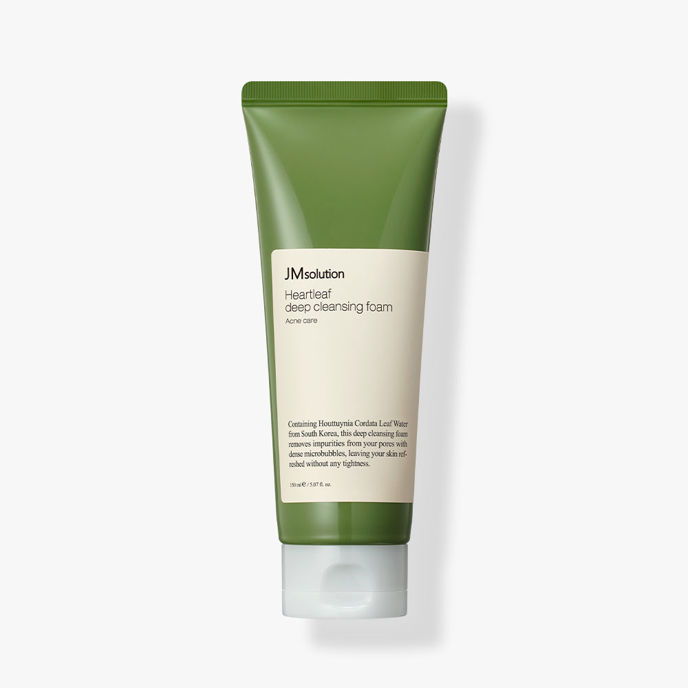 JMSOLUTION HEARTLEAF DEEP CLEANSING FOAM 150ml