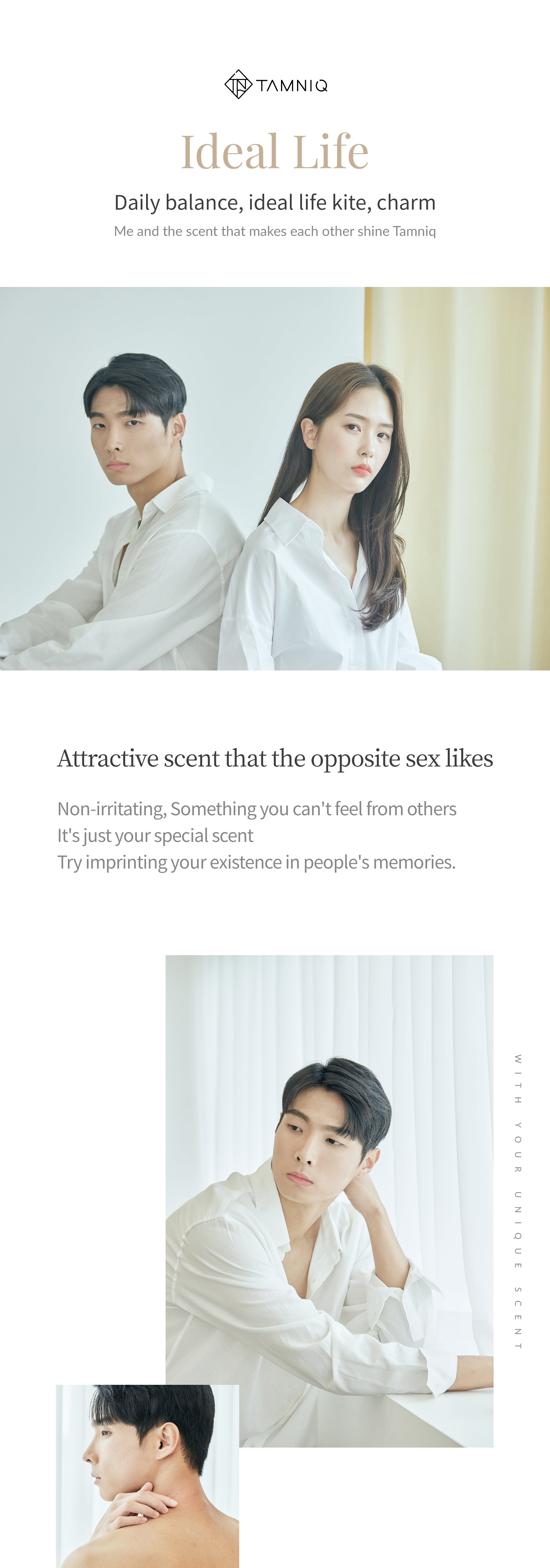 TAMNIQ Perfume Body Wash 500ml