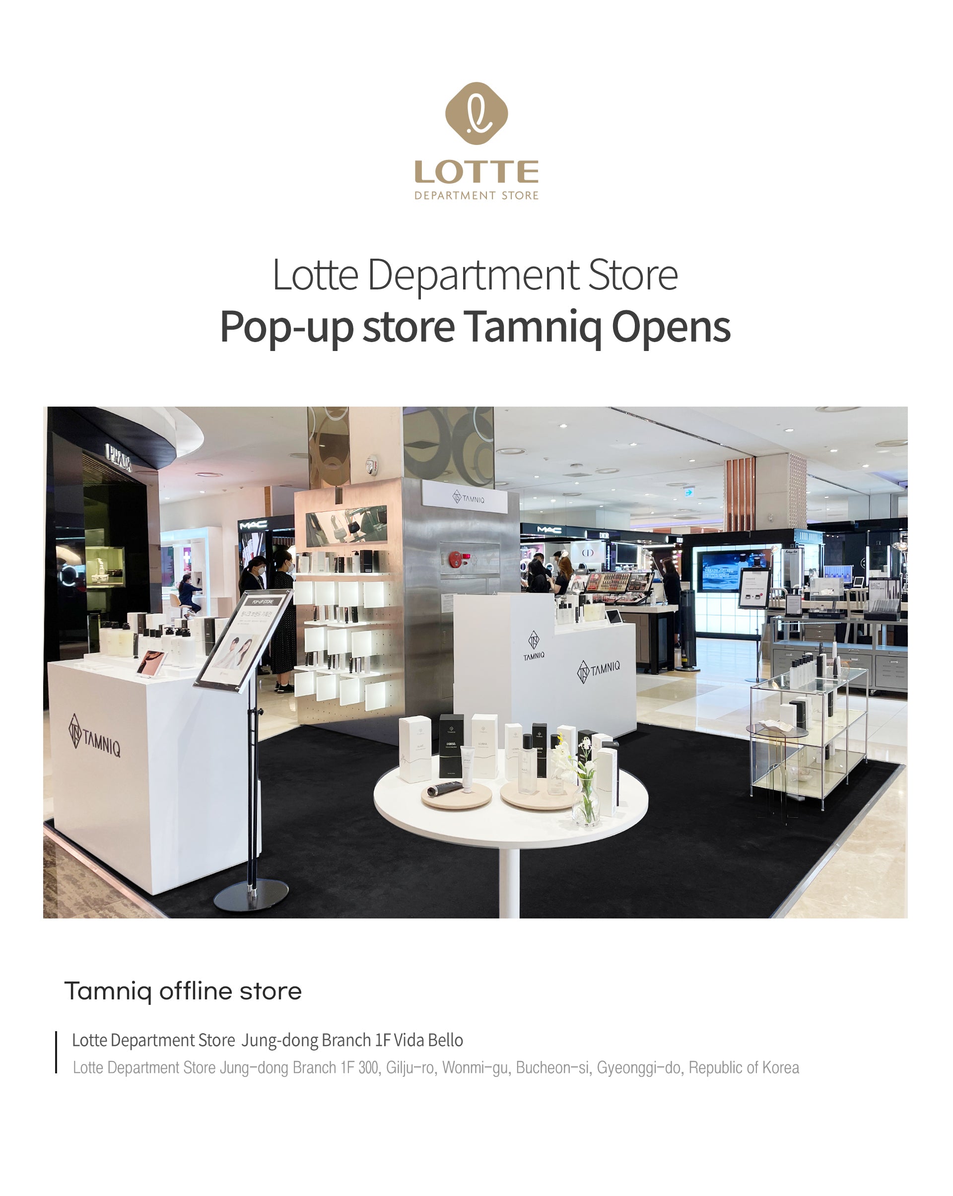 TAMNIQ Perfume Body Wash 500ml